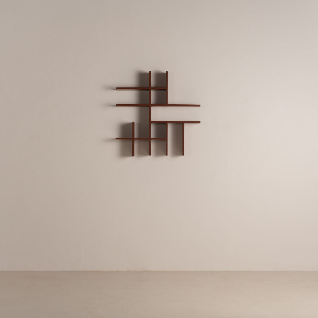 Untitled shelf 2 - brown