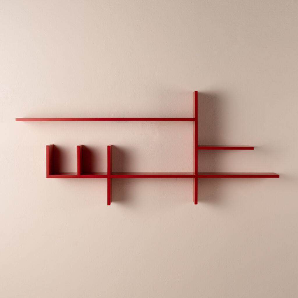 Untitled Shelf - red