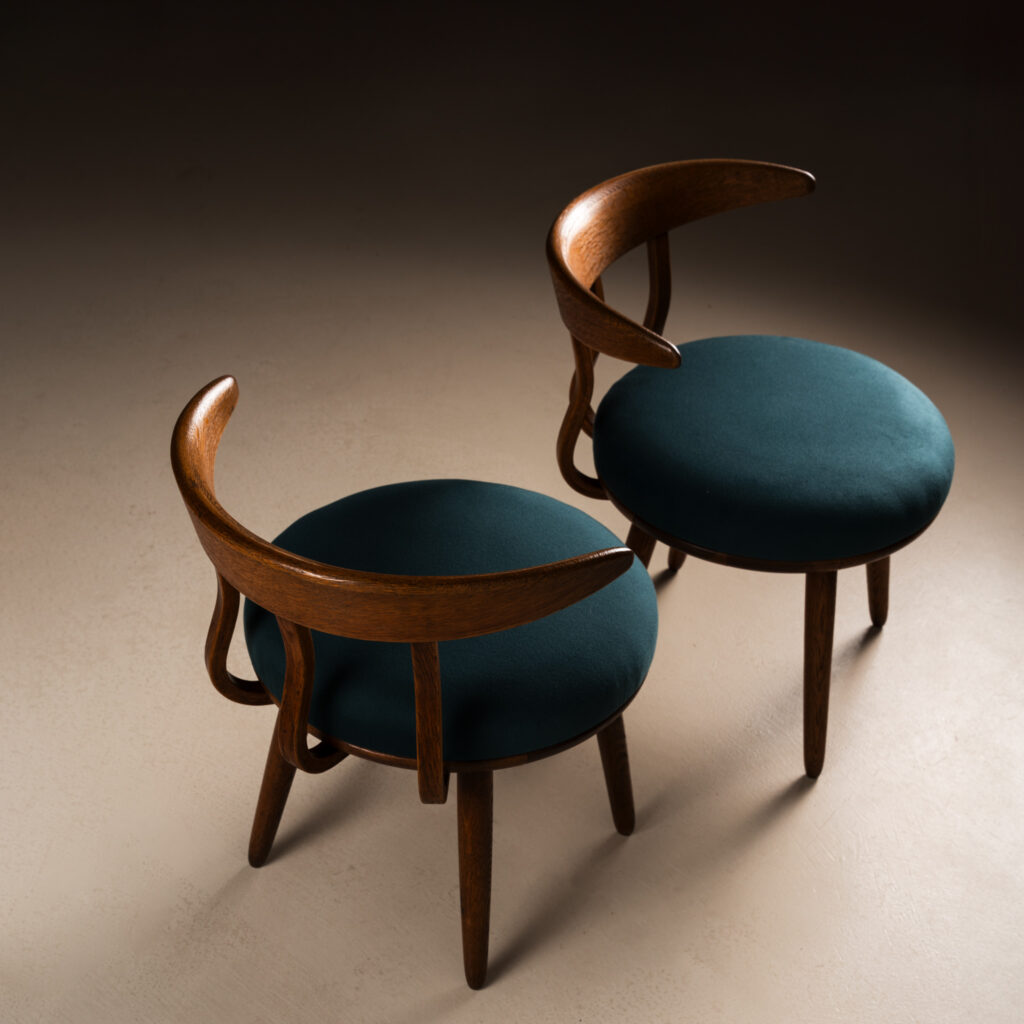 Vintage Isamu Kenmochi Japanese Chairs