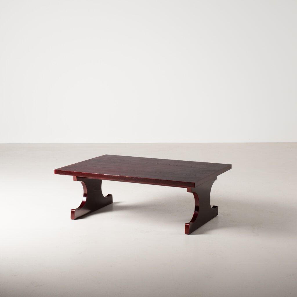Red Lacquered Fumi Table